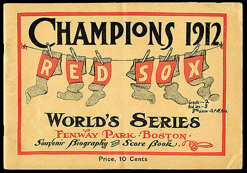 World Series 1912 Boston Red Sox