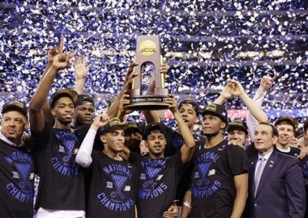 Blue Devils Basketball Champs 2015